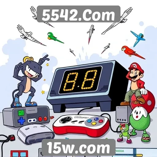 Acesso a jogos clássicos no 5542.Com