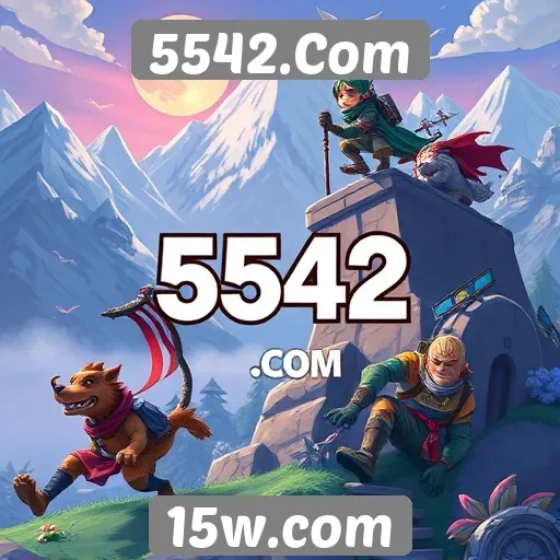 Comparação de jogos disponíveis em 5542.Com